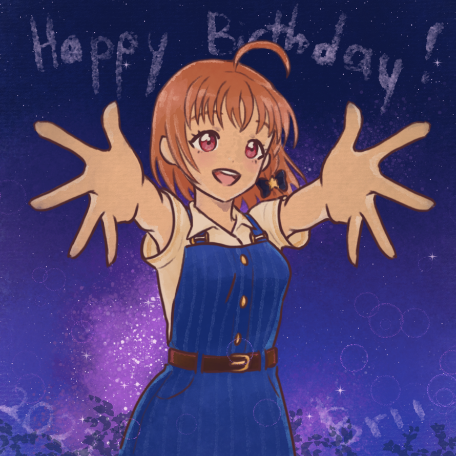 Happy birthday Chika! A little drawing for you!
