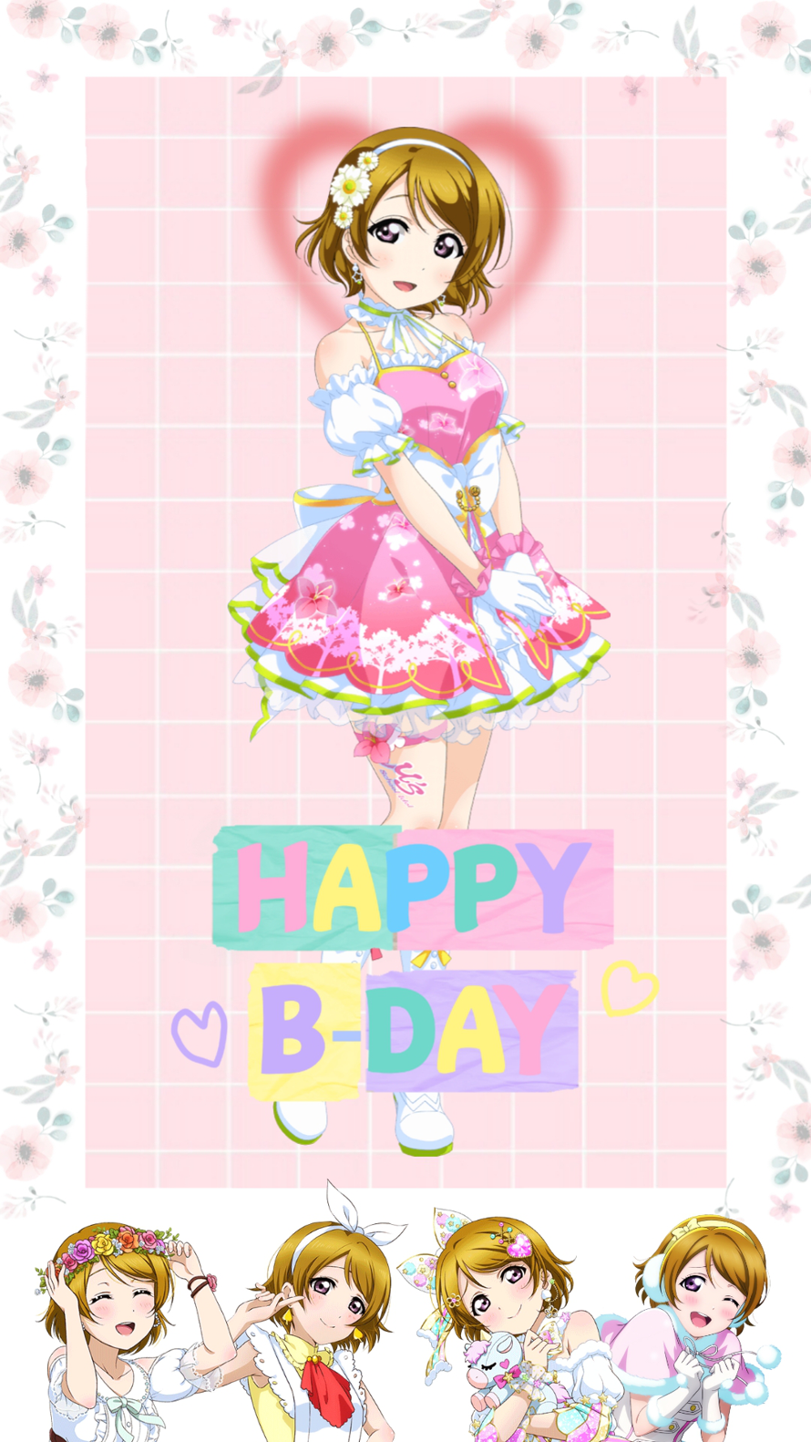 Happy birthday to my favorite idol!! I couldn't create anything fancy but I made a lockscreen edit....