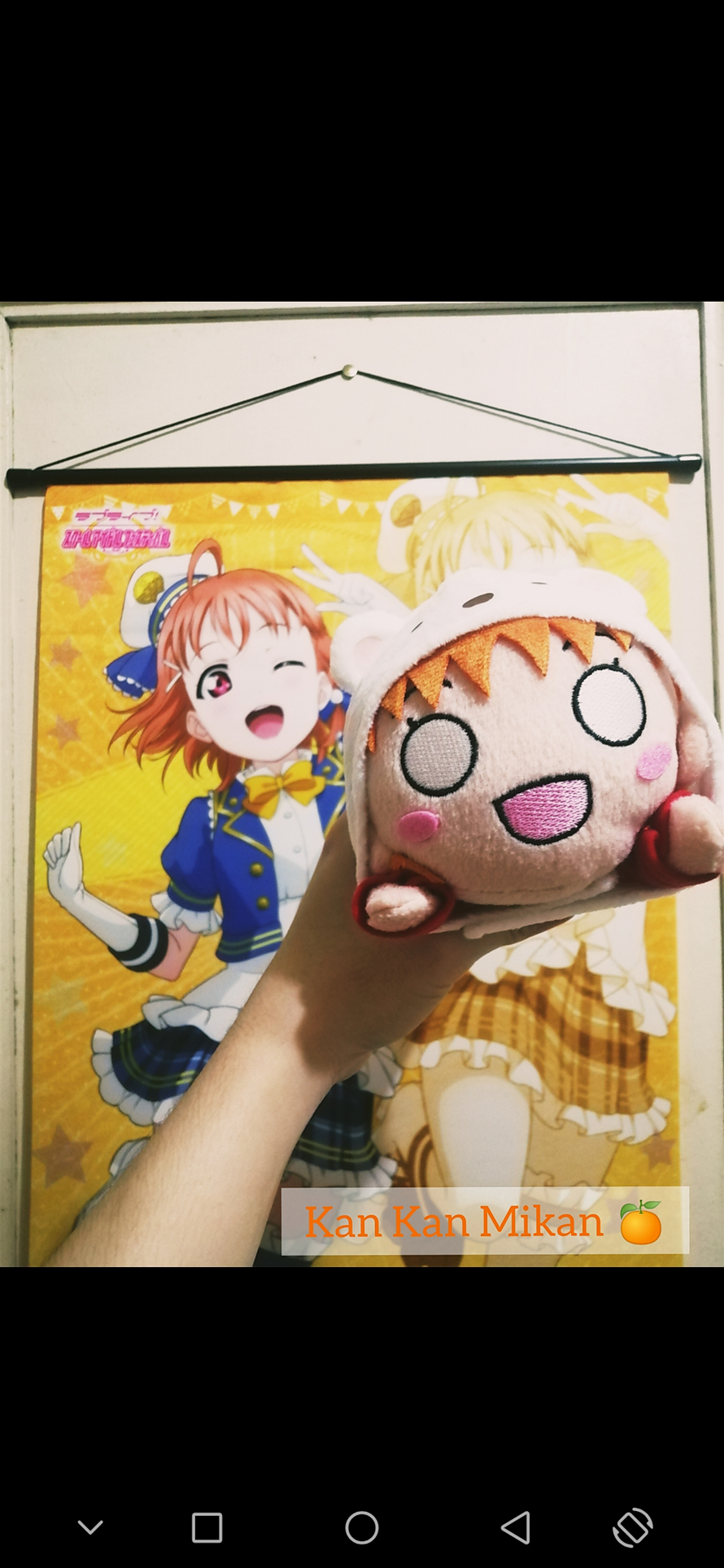 HAPPY BIRTHDAY CHIKA CHAN!!! 🧡🍊 Sorry it's just a screenshot... I can't find this pic on my phone...