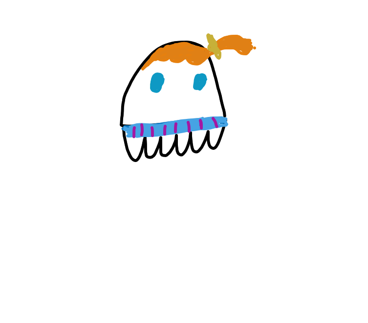 Honoka but she’s a squid thing,
