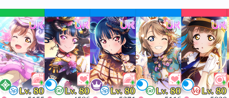 My best team! Led by the Datenshi Yohane The Fallen Angel Queen.