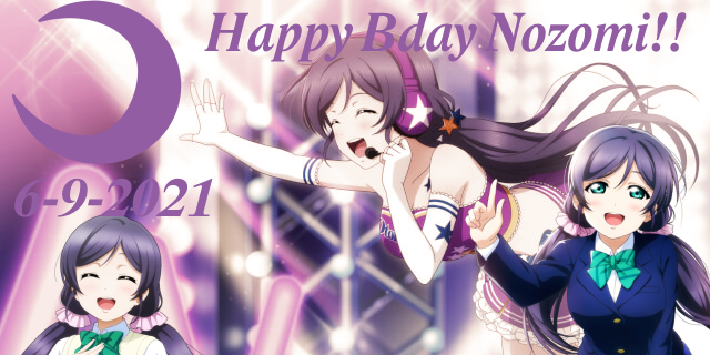Happy Birthday, Nozomi Senpai!!!! Hope you like my Graphic Edit!!