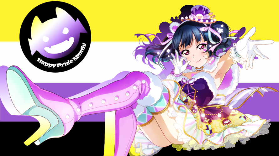 Enby yohane! Someone asked if I could make this and I said why not! It was pretty fun ngl