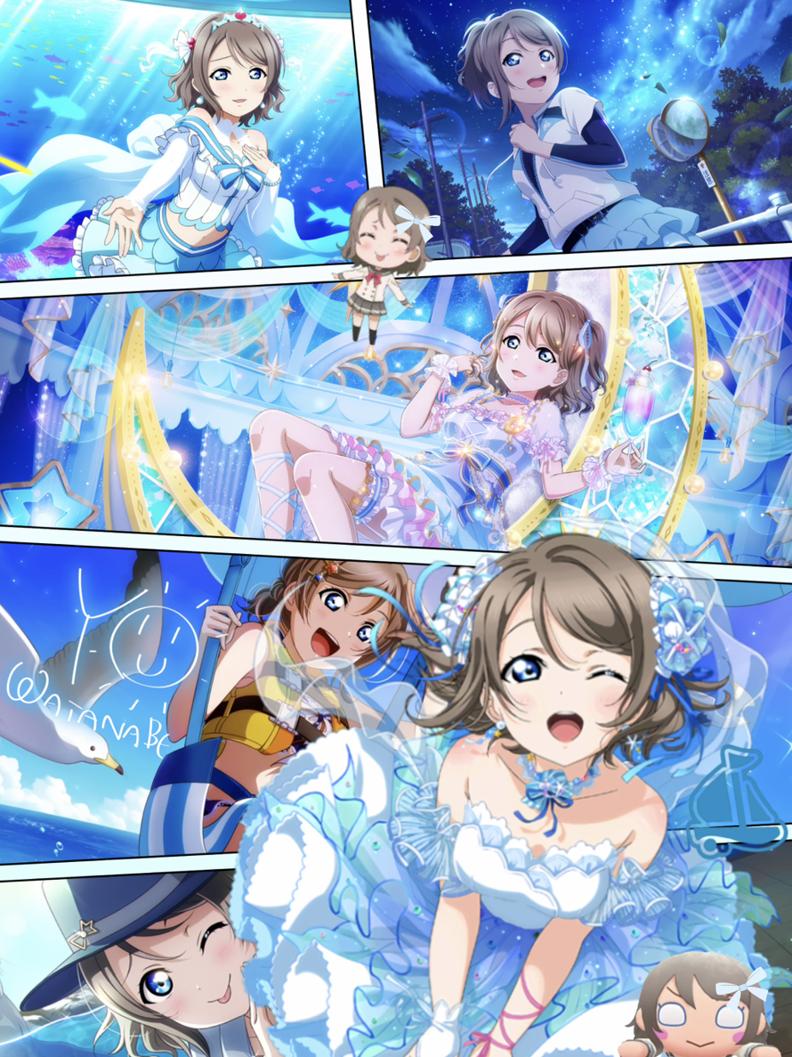 I made a new one! You Watanabe new wallpaper