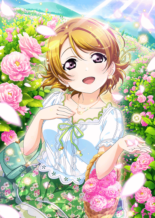 It is/was the birthday of one of my favorite muse members, Hanayo Koizumi! At first, she wasn't one...