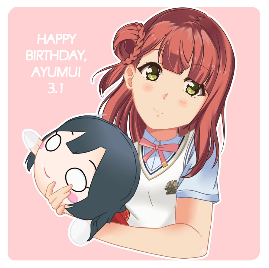 Today is Ayumu's birthday! And I really wanted to do something for her since she is one of my best...