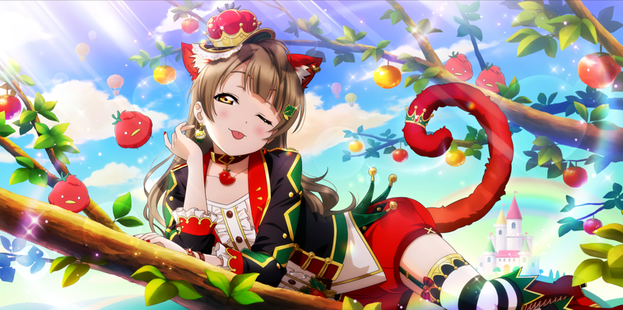 Fun Fact: Kotori’s 4th UR is a event card and this is the only card that Kotori gets really hot...