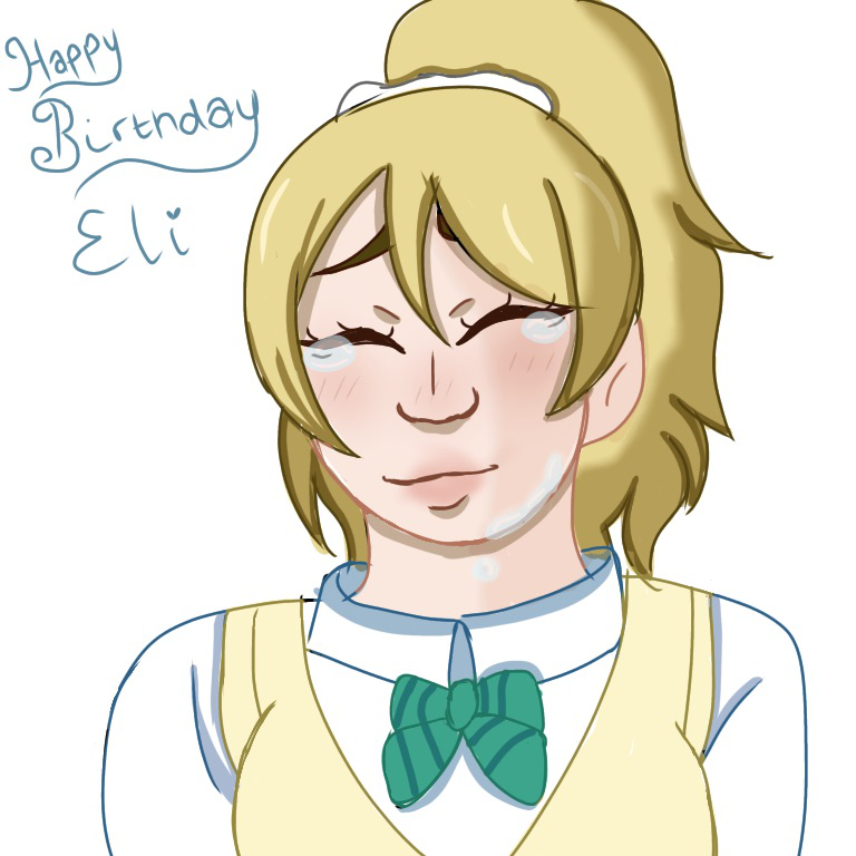 Happy birthday Eli! I’m not great at drawing but you’ve been my 2nd best muse girls for years so I...
