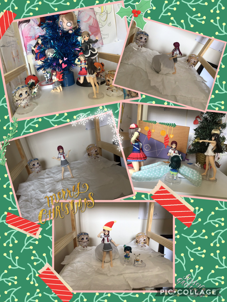 Riko had a very  early  nice Christmas/ snow day! She even got to take some photos with Yohane at...