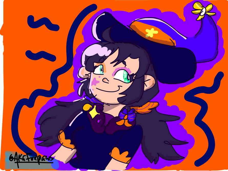 Oh, my witch baby Nozomi! I was a little late in posting it here, but I care for you a ton too,...