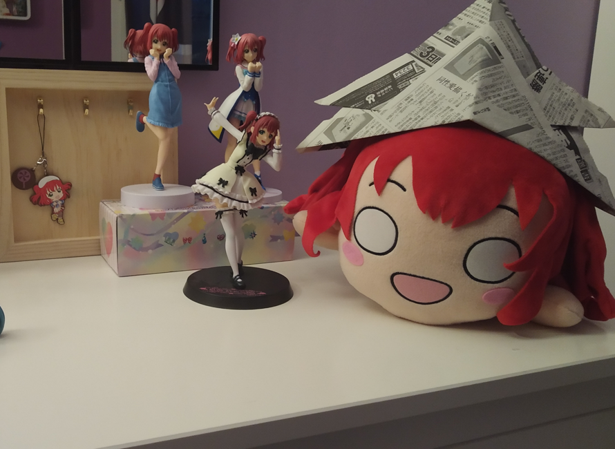 Here is my little Ruby collection! I'm waiting for more merch to ship, I'd love to show it to you...