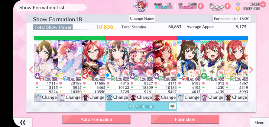 As a free player, I'm very proud to have all Fest URs of my three best Love Live girls 💖