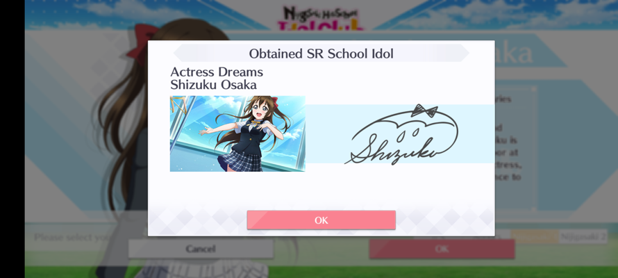 I got a new phone recently and so, I decided to download SIFAS, and I chose Shizuku as my starting...