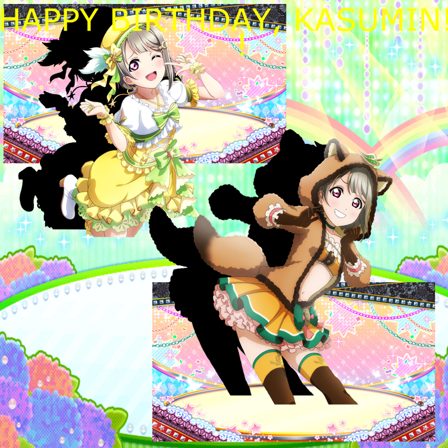 Happy birthday, Kasumi~~