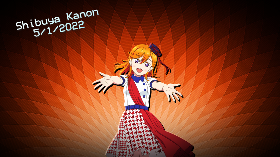 Happy Birthday, Kanon !