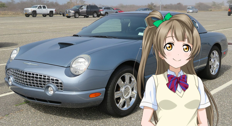 Ladies and Gentlemen please introduce a new car Ford ThuderKotori And Happy Birthday Kotori
