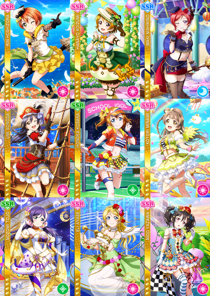 The finale  ?  of my "what cards do you want to see in SIFAS" series! What SSR cards do I want to...