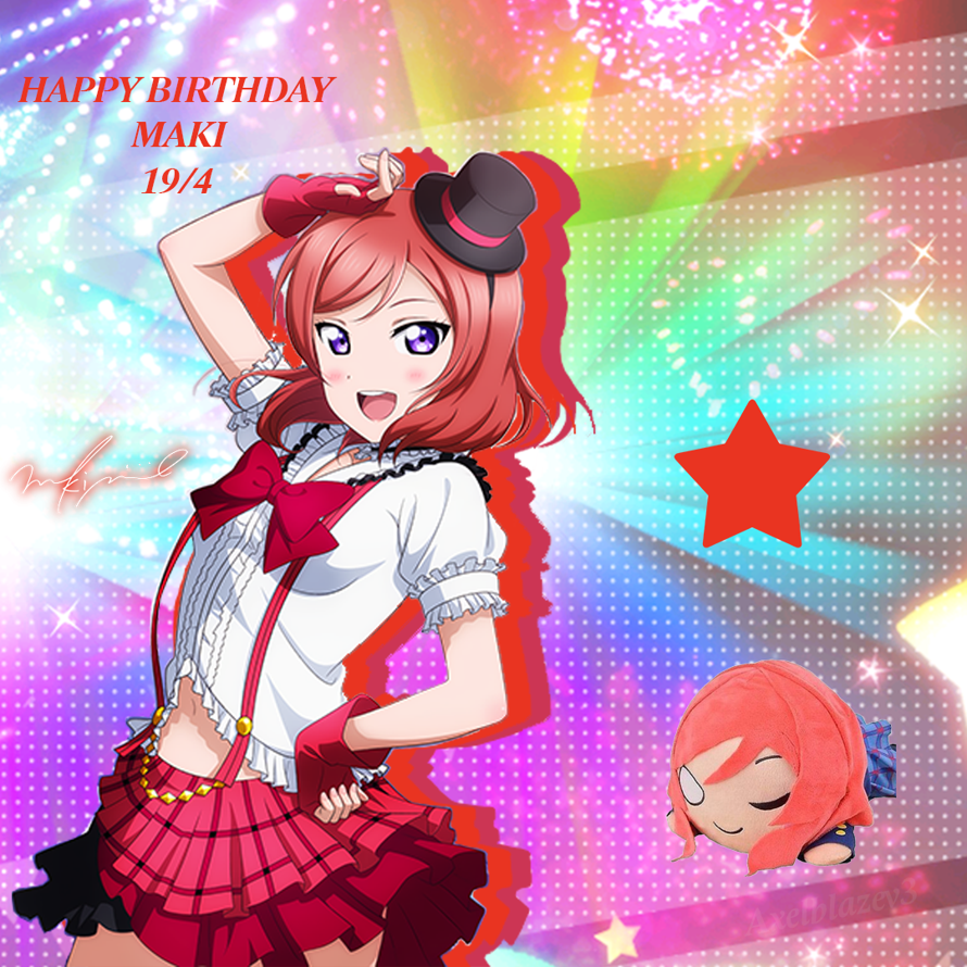 Happy Birthday Maki! Best girl since the first gen of Love Live! ♥