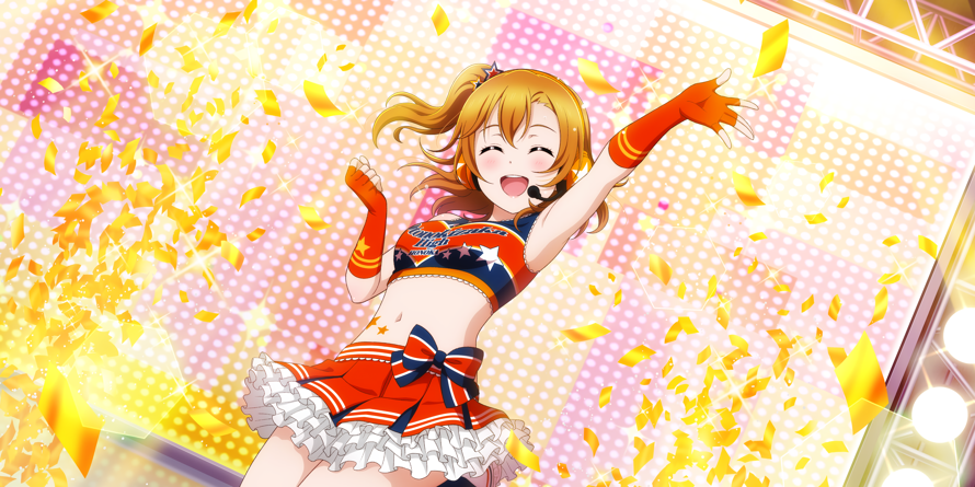 HAPPY BIRTHDAY HONOKA CHAN!! You deserve all the presents and love you'll get today, being the OG,...
