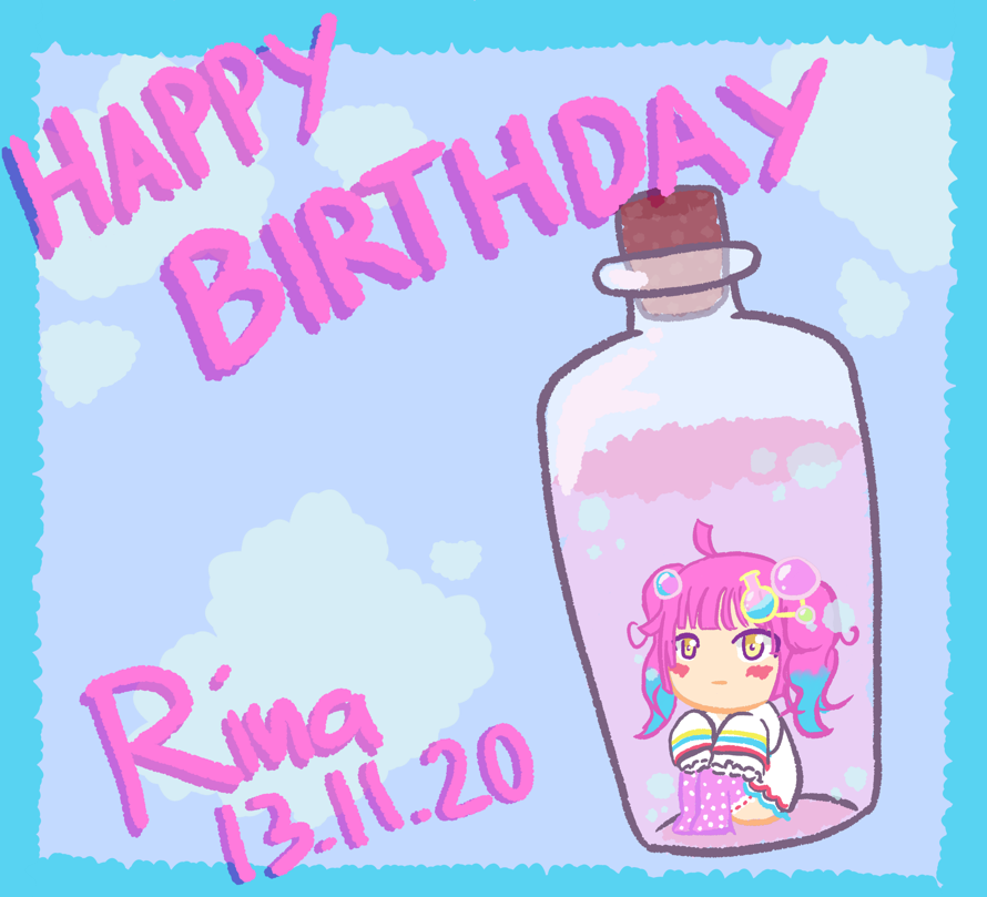 Birthday picture i made owo