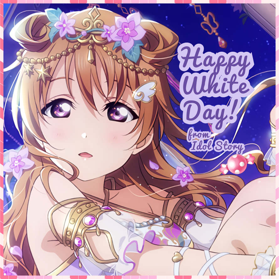 Happy White Day, everyone! 🍬🎁

To celebrate, a tag is available for a limited time on 🌼 Idol Story...