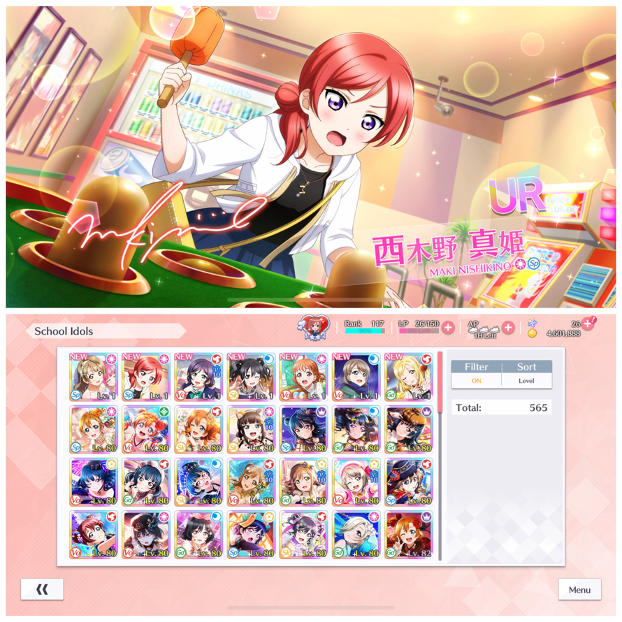 Hi everyone its Himari so a while ago I mentioned about my savings for Makis limited card her party...
