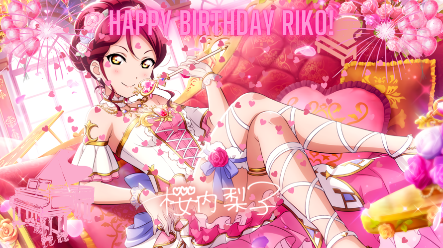 RIKO CHAN LASER BEAM!!!!!! Happy birthday Riko!! You're so beautiful and kind. Don't worry about...