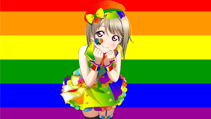 He He, Okay this is my last Pride edit. Kasumin would have been mad if I didn't do her for Pride...