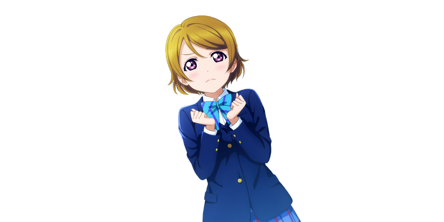 SIFAS Hanayo Koizumi “If there’s anything I can do” Unidolized Extraction/Transparent There is some...