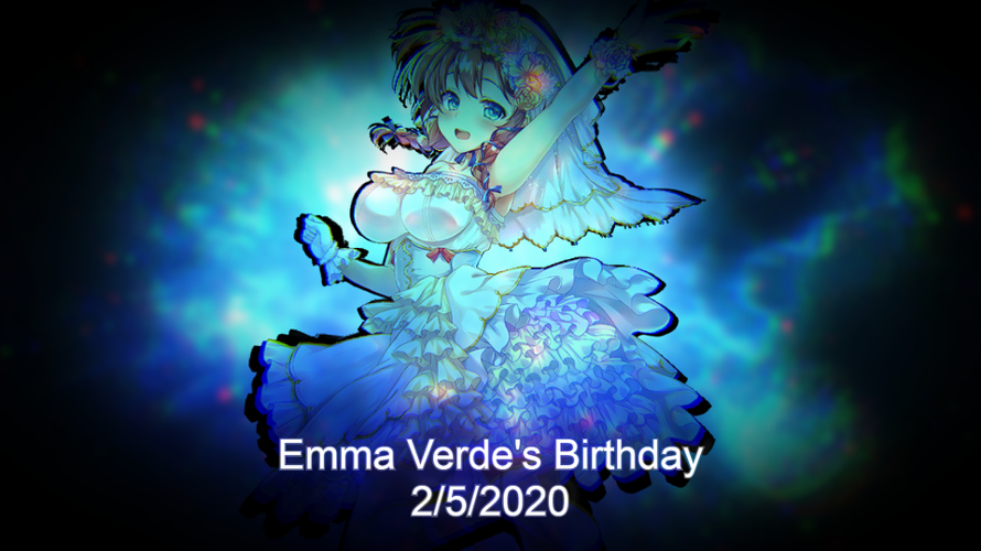 Happy Early Birthday, Emma Verde!