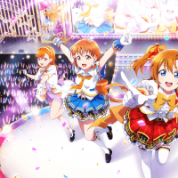 Background - Ayumu Uehara, Chika Takami, Honoka Kosaka and Kanon Shibuya