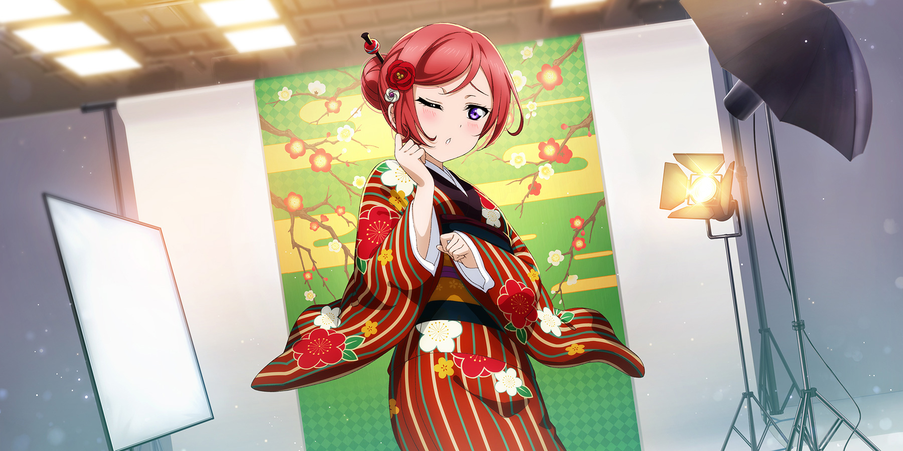 Sr Nishikino Maki Could You Not Stare At Me Snow Halation