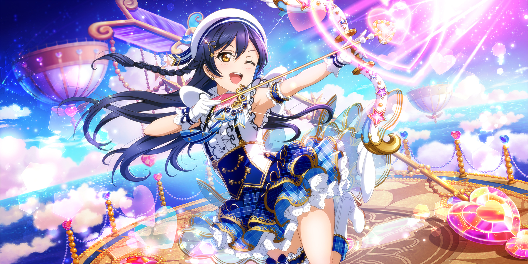 UR Sonoda Umi 「Shot from the Heart / Blue Amor」 | Cards list | All ...