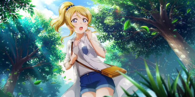 UR Ayase Eli 「Th-That Bush There Just Moved / Forest Fairy」