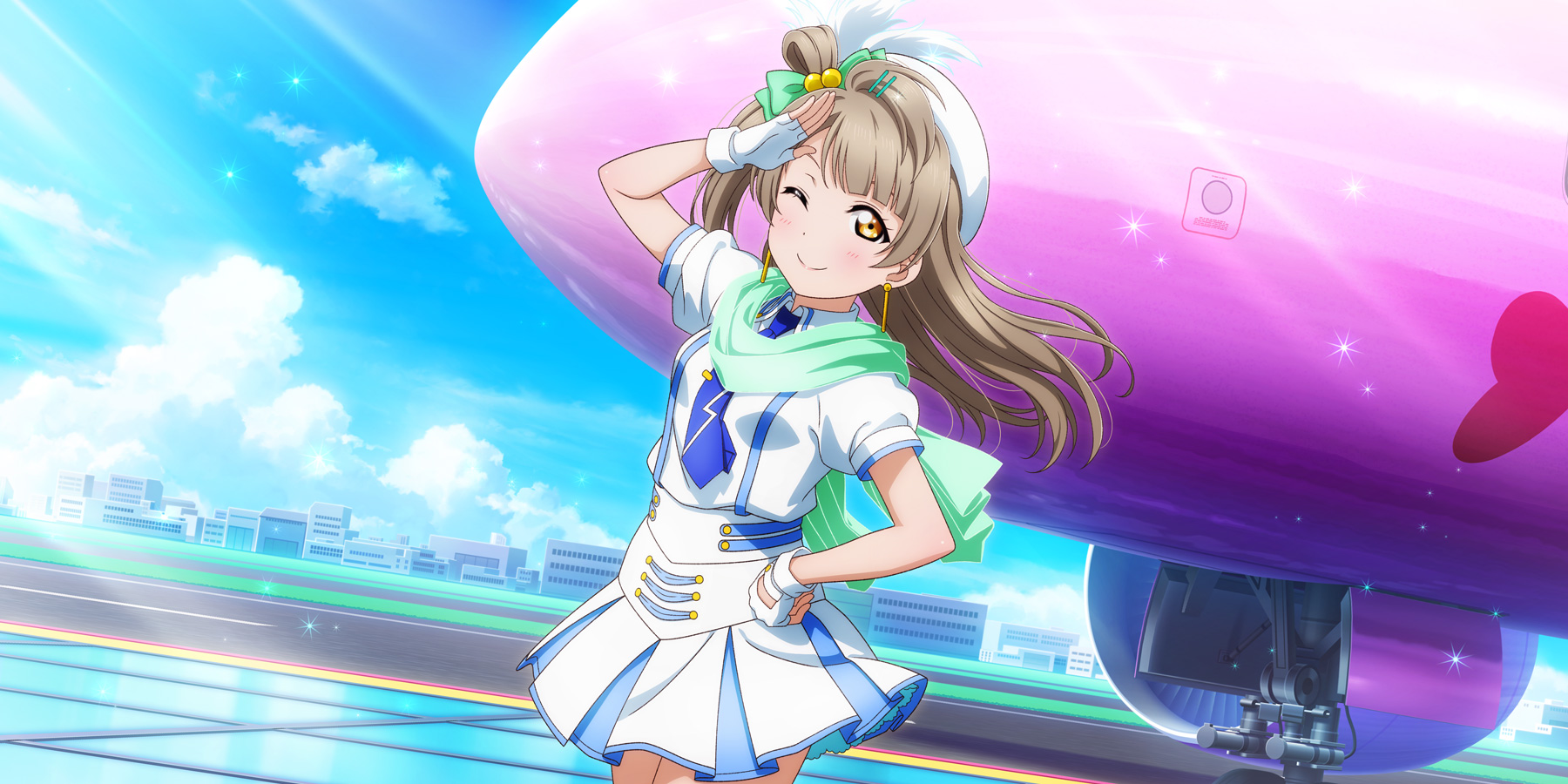 SR Kotori Minami 「Ahhh, Batteries Recharged! / 🎵 Wonderful Rush ...