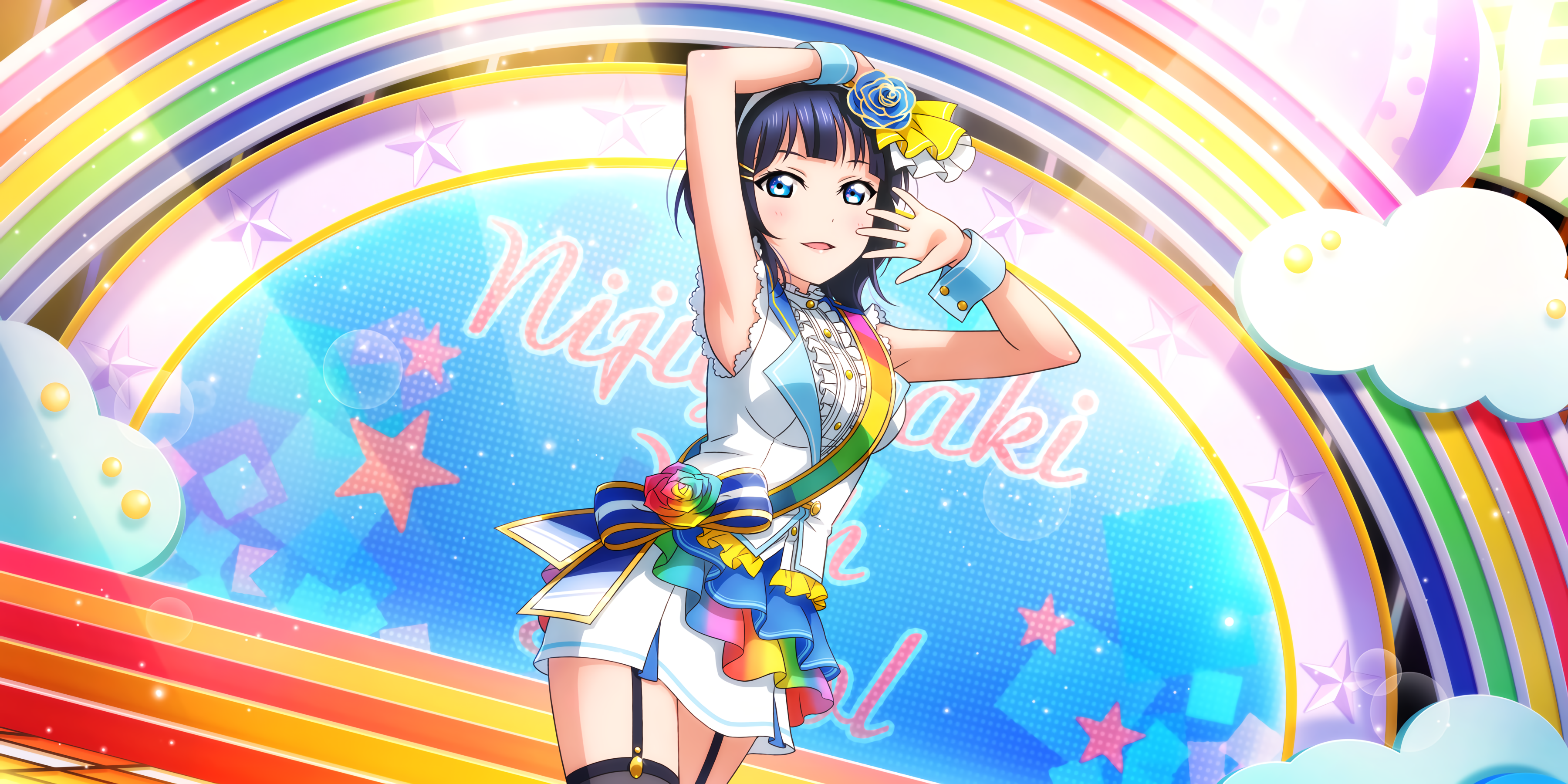 SR Asaka Karin 「Follow Me! / Rainbow Rose」 | Cards list | All