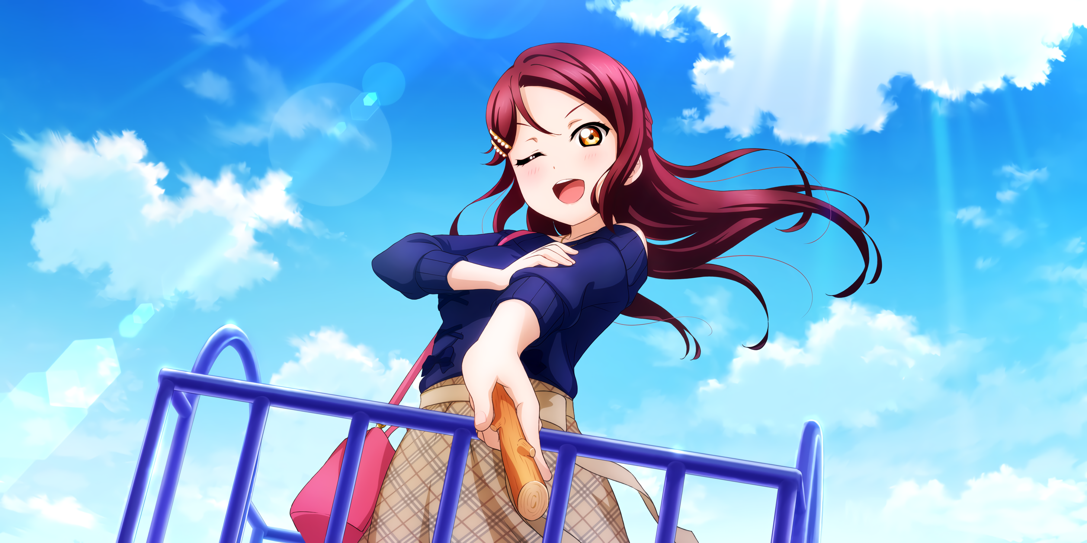 SR Sakurauchi Riko 「Magical Girl of Love and Courage / 🎵 Aozora Jumping ...