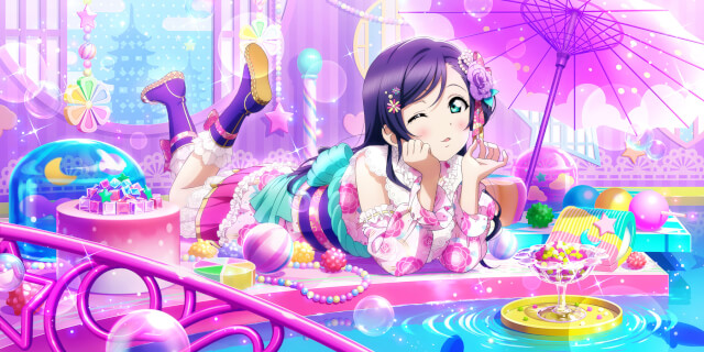 UR Tojo Nozomi 「Lookie Here! I've Got Food for You! / Colorful Candies」