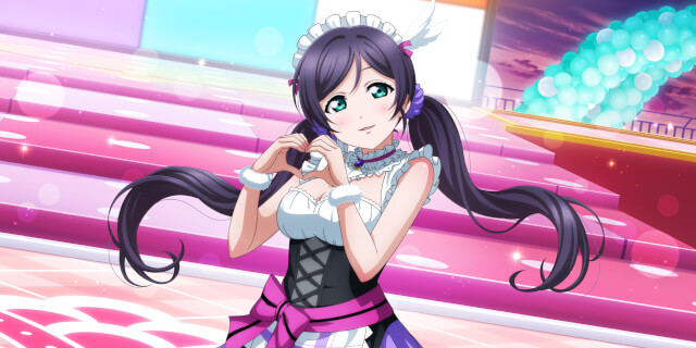 SR Tojo Nozomi 「There's Only Half Left. You Can Do It! / Mogyutto 