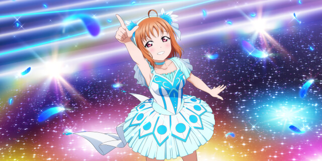 SR Takami Chika 「Buy These to Take Back Too! / 🎵 WATER BLUE NEW WORLD」