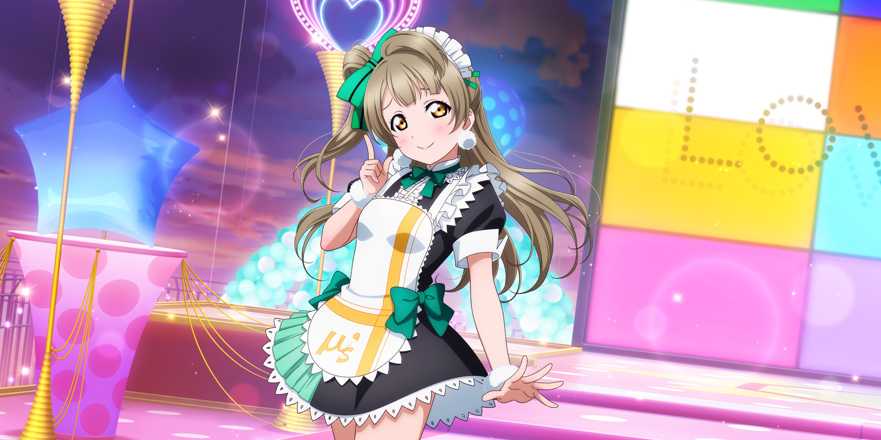 SR Minami Kotori 「*Homphf* Mmm! This Is Delicious! / 🎵 Mogyutto 