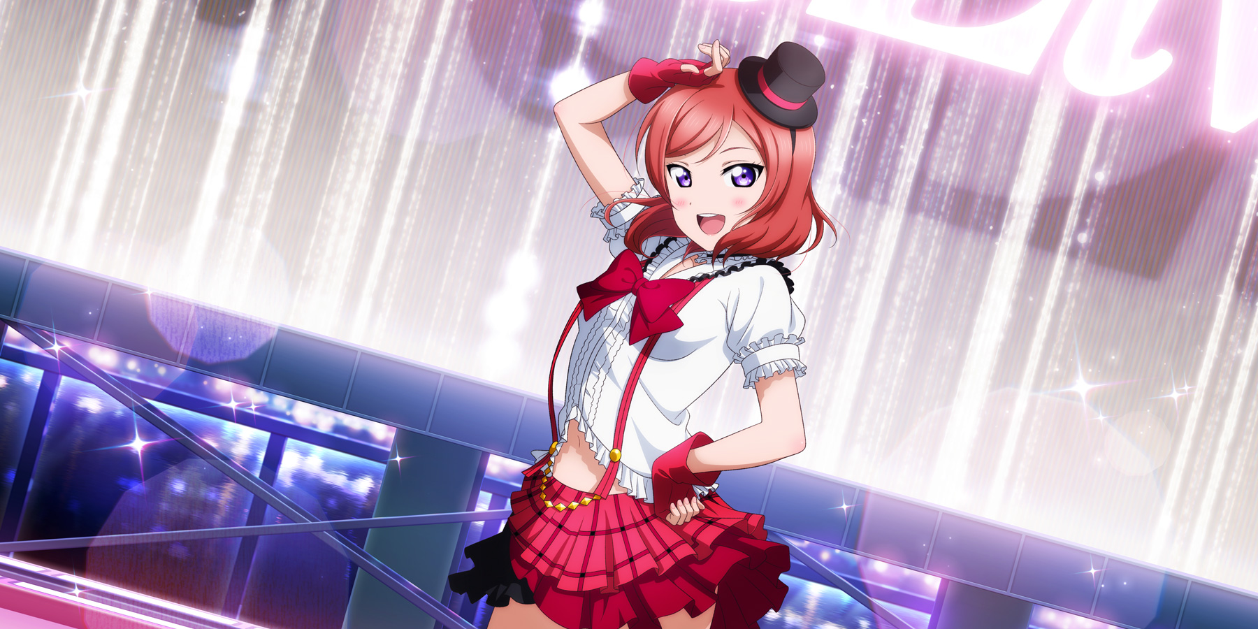 SR Maki Nishikino 「There, There... Good Kitty / 🎵 Bokura wa Ima no Naka ...