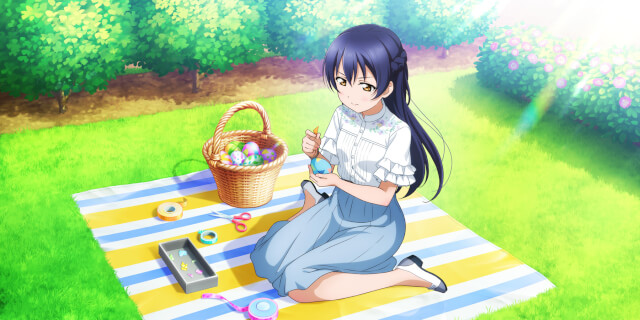 SR Sonoda Umi 「Stick It on Carefully...Like So / 🎵 A song for You! You? You!!」