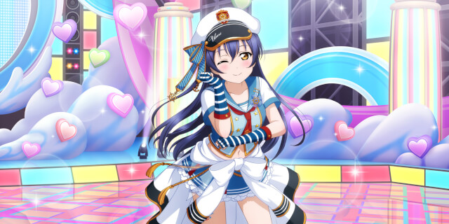 SR Sonoda Umi 「Now, dig in. / 🎵 HEART to HEART!」