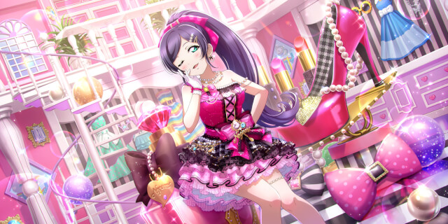 UR Tojo Nozomi 「Hey, Can I Try This On Now? / Passion Pink Girl」
