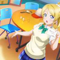 SR Ayase Eli 「A Message from the Thief! / Wonderful Rush」
