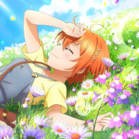 UR Hoshizora Rin 「It Feels Nice to Roll Around / Signs of Spring」