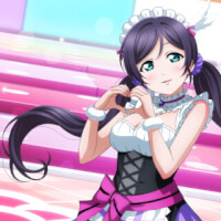 SR Tojo Nozomi 「There's Only Half Left. You Can Do It! / Mogyutto "Love" de Sekkinchu!」