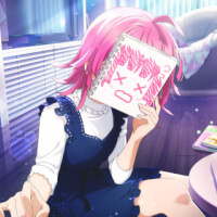 UR Tennoji Rina 「Rina-chan Board Says, "Hmm." / Love Rina」