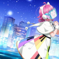 SR Tennoji Rina 「Rina-Chan Board Says, "Holy Moly!" / Colorful Dreams! Colorful Smiles!」